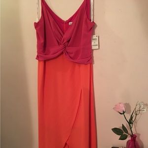 NWT mid length sleeveless dress by Bar III - Size XL